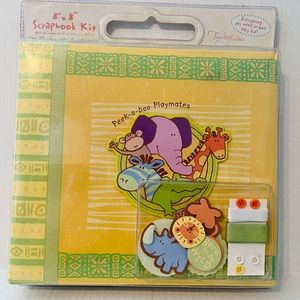 Peek-a-boo Playmates 8" x 8" Scrapbook Kit All-in-One by Tapestry C.R. Gibson